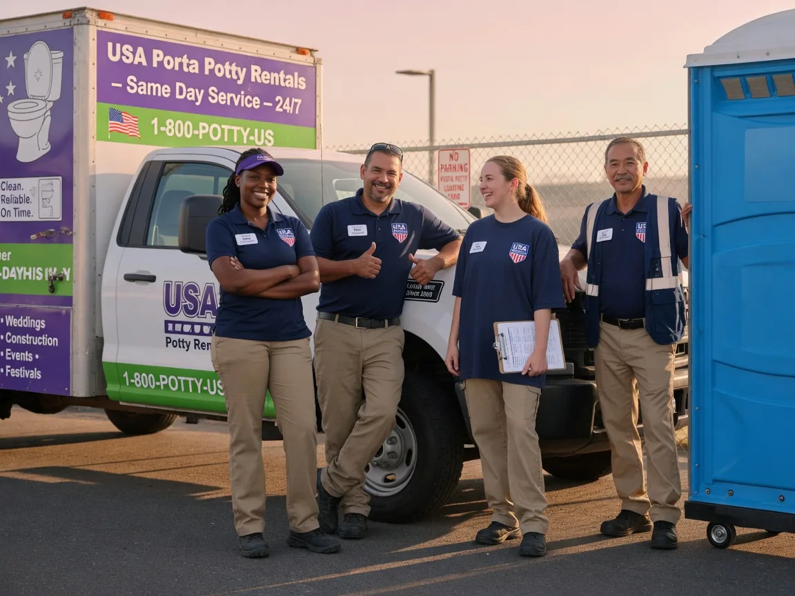 Porta Potty Rental company in Prince Frederick, MD